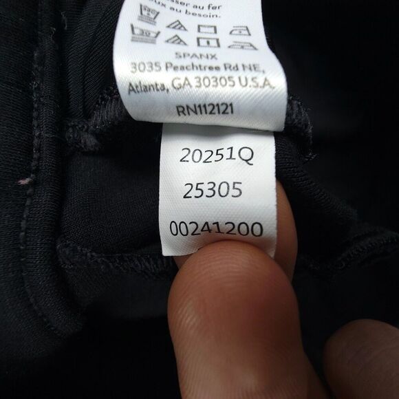 SPANX The Perfect Pant Ankle Back Seam Skinny Shaping Slimming Black Career MP - Picture 9 of 9